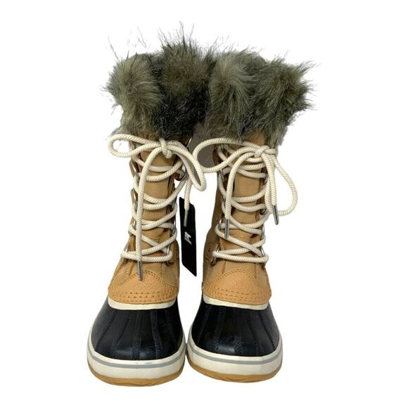 Sorel Joan of Arctic Faux Fur Waterproof Snow Boot Honest Beige Size 6 NWT $240 - Picture 3 of 7